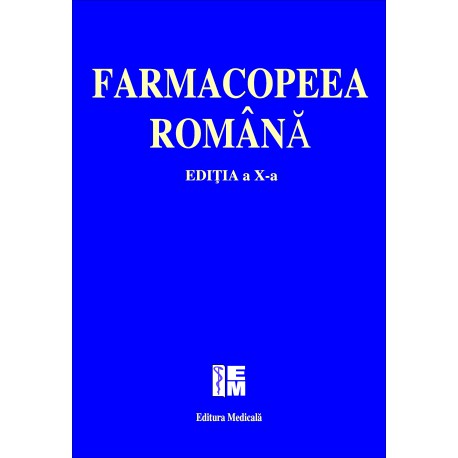 Farmacopeea Română - ediţia a X-a